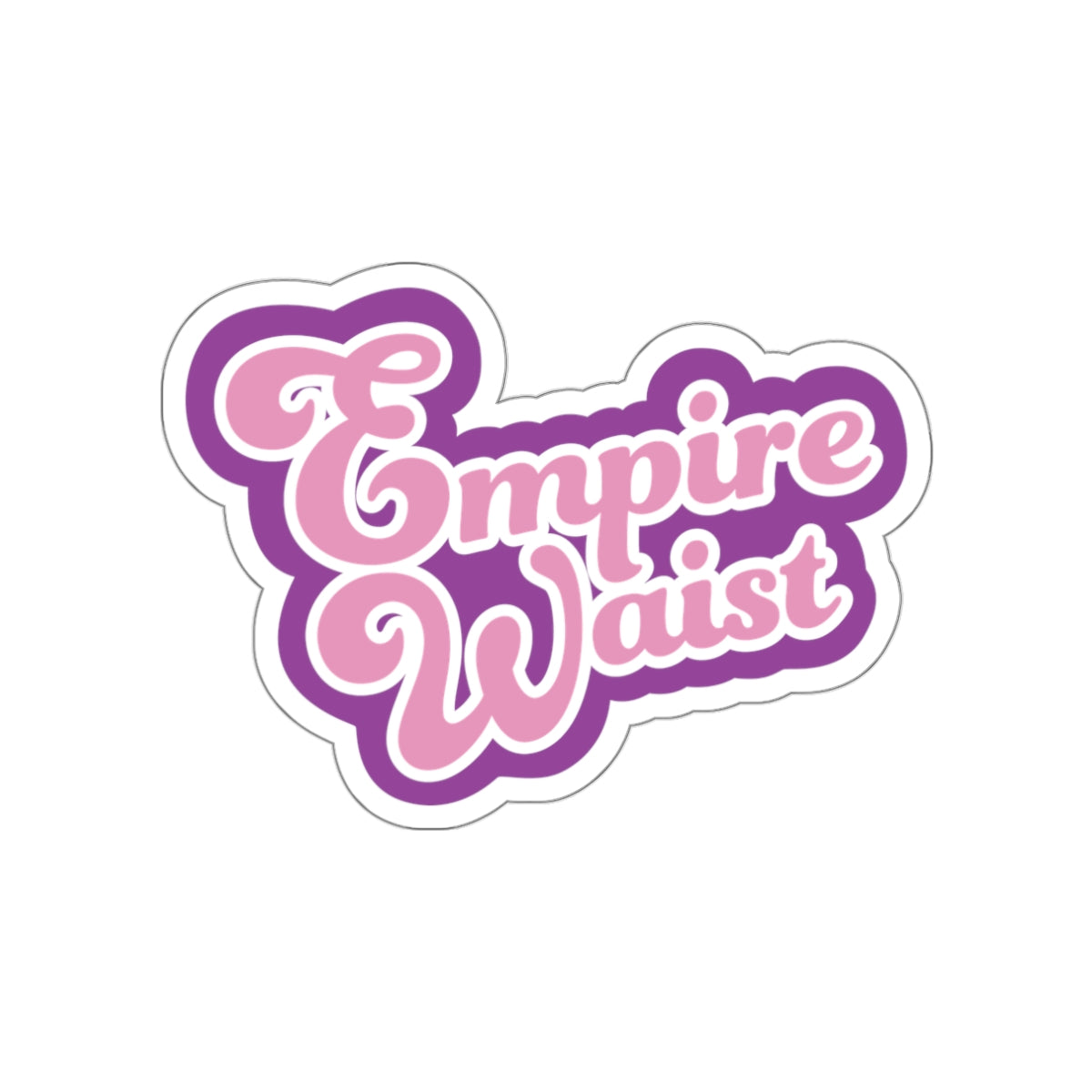 Empire Waist Logo (STICKER)